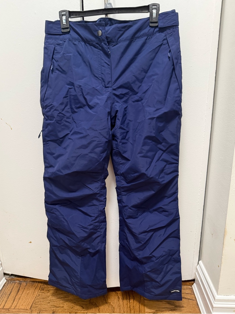 NWOT Lands' End Navy Blue Women’s Snow/Ski Pants, Small